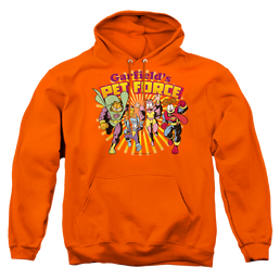 Garfield Pet Force Burst - Pullover Hoodie Pullover Hoodie Garfield   