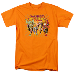 Garfield Pet Force Burst - Men's Regular Fit T-Shirt Men's Regular Fit T-Shirt Garfield   