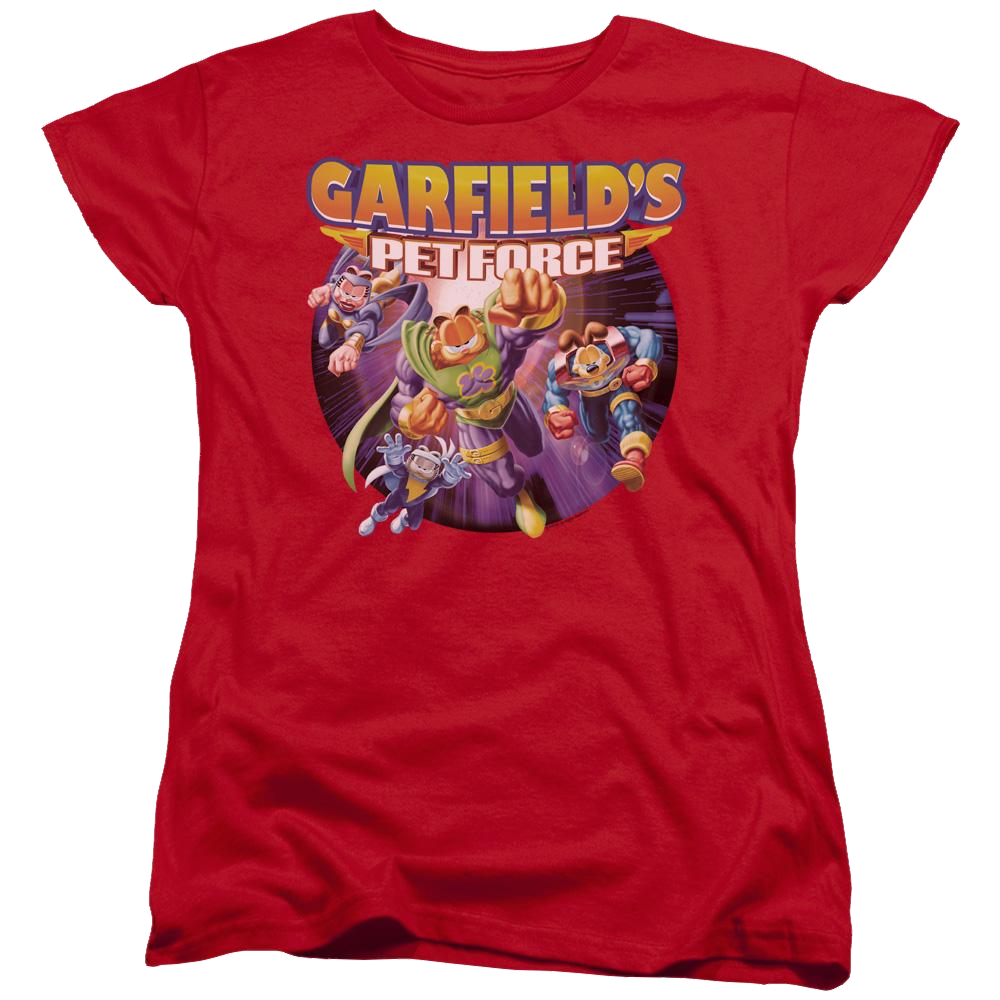 Garfield Pet Force Four - Women's T-Shirt Women's T-Shirt Garfield   