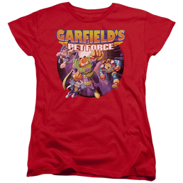 Garfield Pet Force Four - Women's T-Shirt Women's T-Shirt Garfield   