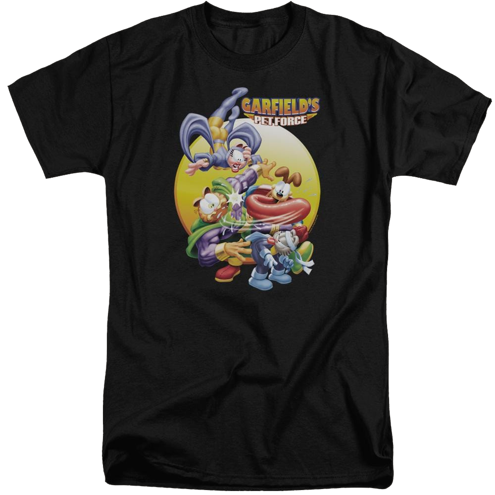 Garfield Tongue Of Doom - Men's Tall Fit T-Shirt Men's Tall Fit T-Shirt Garfield   