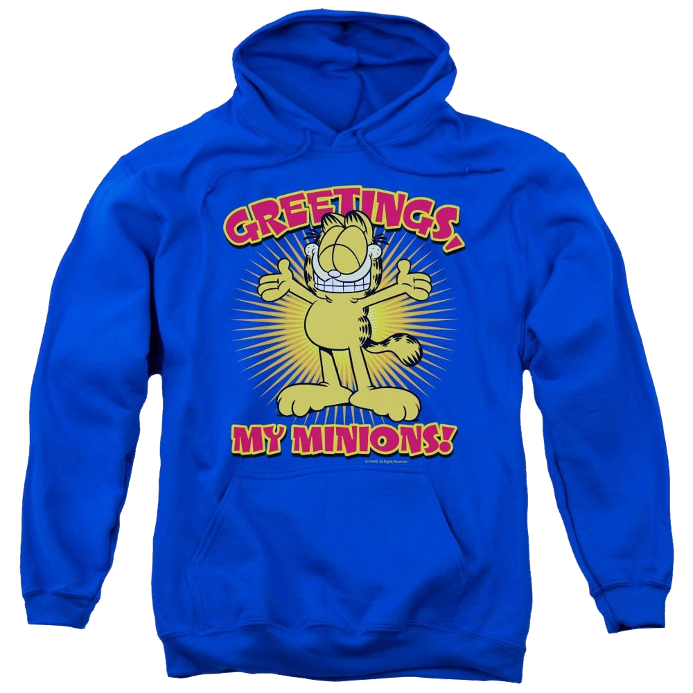 Garfield Minions - Pullover Hoodie Pullover Hoodie Garfield   