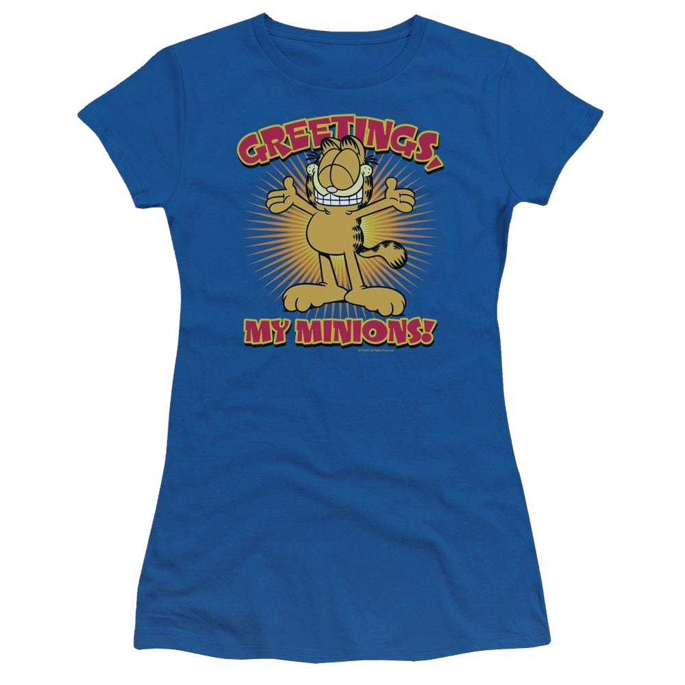 Garfield Minions - Juniors T-Shirt Juniors T-Shirt Garfield   