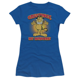 Garfield Minions - Juniors T-Shirt Juniors T-Shirt Garfield   