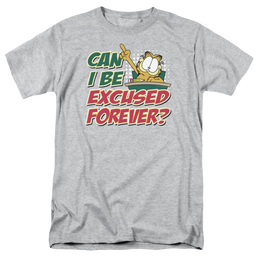 Garfield Excused Forever - Men's Regular Fit T-Shirt Men's Regular Fit T-Shirt Garfield   