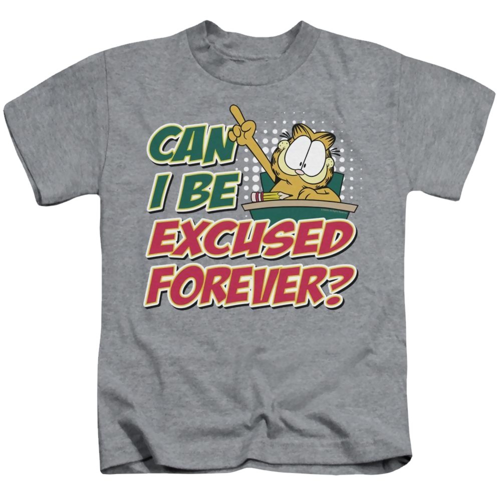 Garfield Excused Forever - Kid's T-Shirt Kid's T-Shirt (Ages 4-7) Garfield   