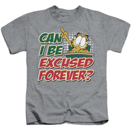 Garfield Excused Forever - Kid's T-Shirt Kid's T-Shirt (Ages 4-7) Garfield   