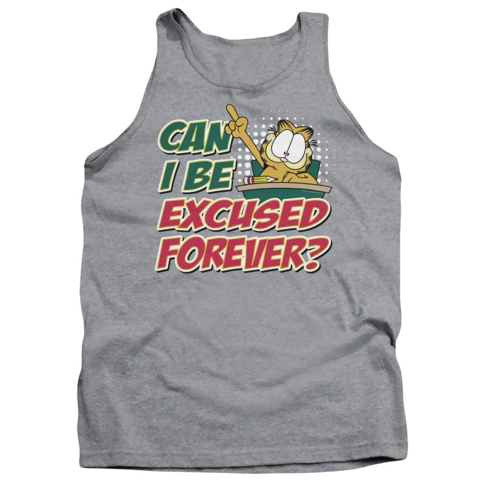 Garfield Excused Forever Men's Tank Men's Tank Garfield   