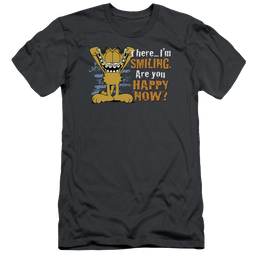 Garfield Smiling - Men's Slim Fit T-Shirt Men's Slim Fit T-Shirt Garfield   
