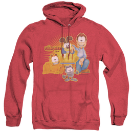 Garfield Say Cheese - Heather Pullover Hoodie Heather Pullover Hoodie Garfield   