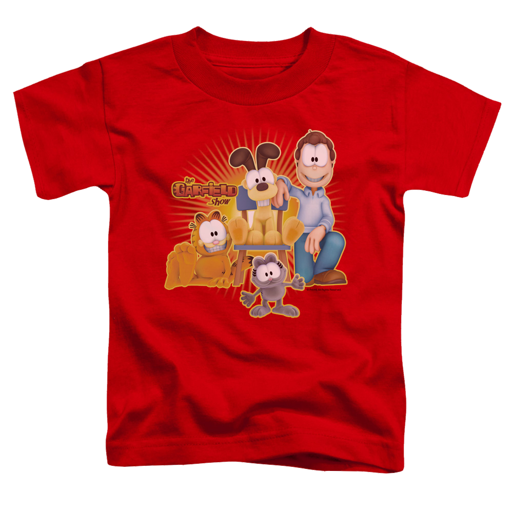 Garfield Say Cheese - Kid's T-Shirt (Ages 4-7) Kid's T-Shirt (Ages 4-7) Garfield   