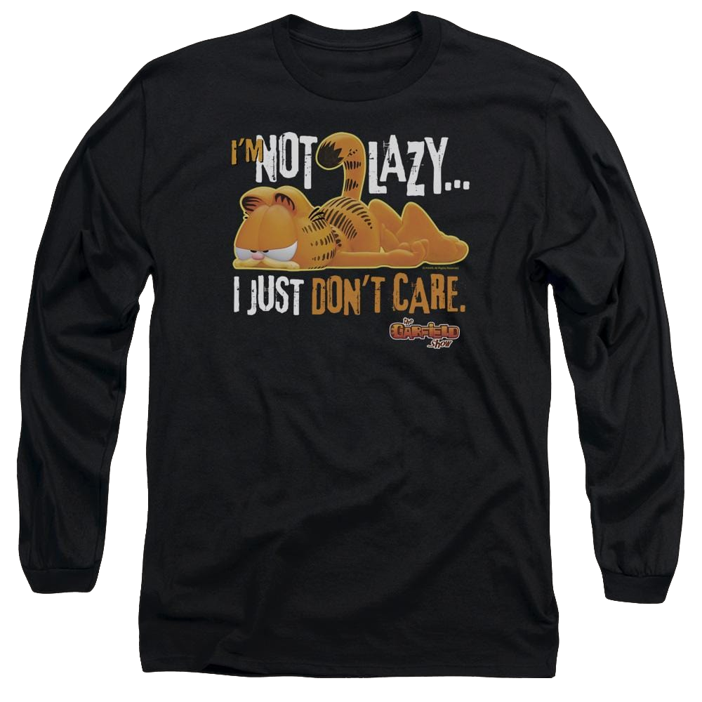 Garfield Not Lazy - Men's Long Sleeve T-Shirt Men's Long Sleeve T-Shirt Garfield   