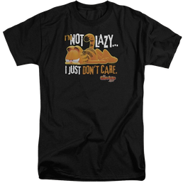 Garfield Not Lazy - Men's Tall Fit T-Shirt Men's Tall Fit T-Shirt Garfield   