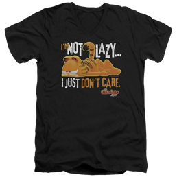 Garfield Not Lazy - Men's V-Neck T-Shirt Men's V-Neck T-Shirt Garfield   