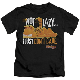 Garfield Not Lazy - Kid's T-Shirt (Ages 4-7) Kid's T-Shirt (Ages 4-7) Garfield   