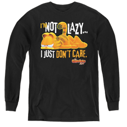 Garfield Not Lazy - Youth Long Sleeve T-Shirt Youth Long Sleeve T-Shirt Garfield   