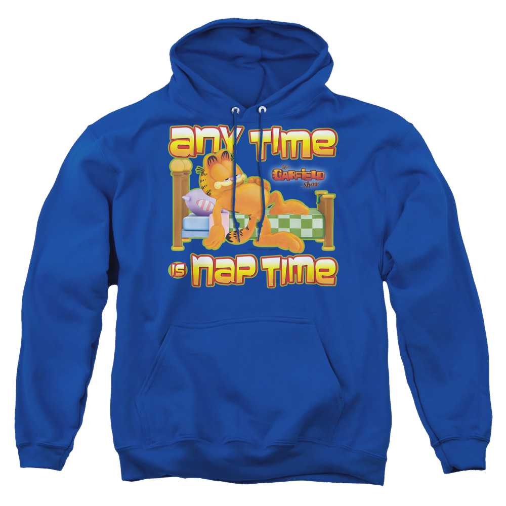 Garfield Nap Time - Pullover Hoodie Pullover Hoodie Garfield   