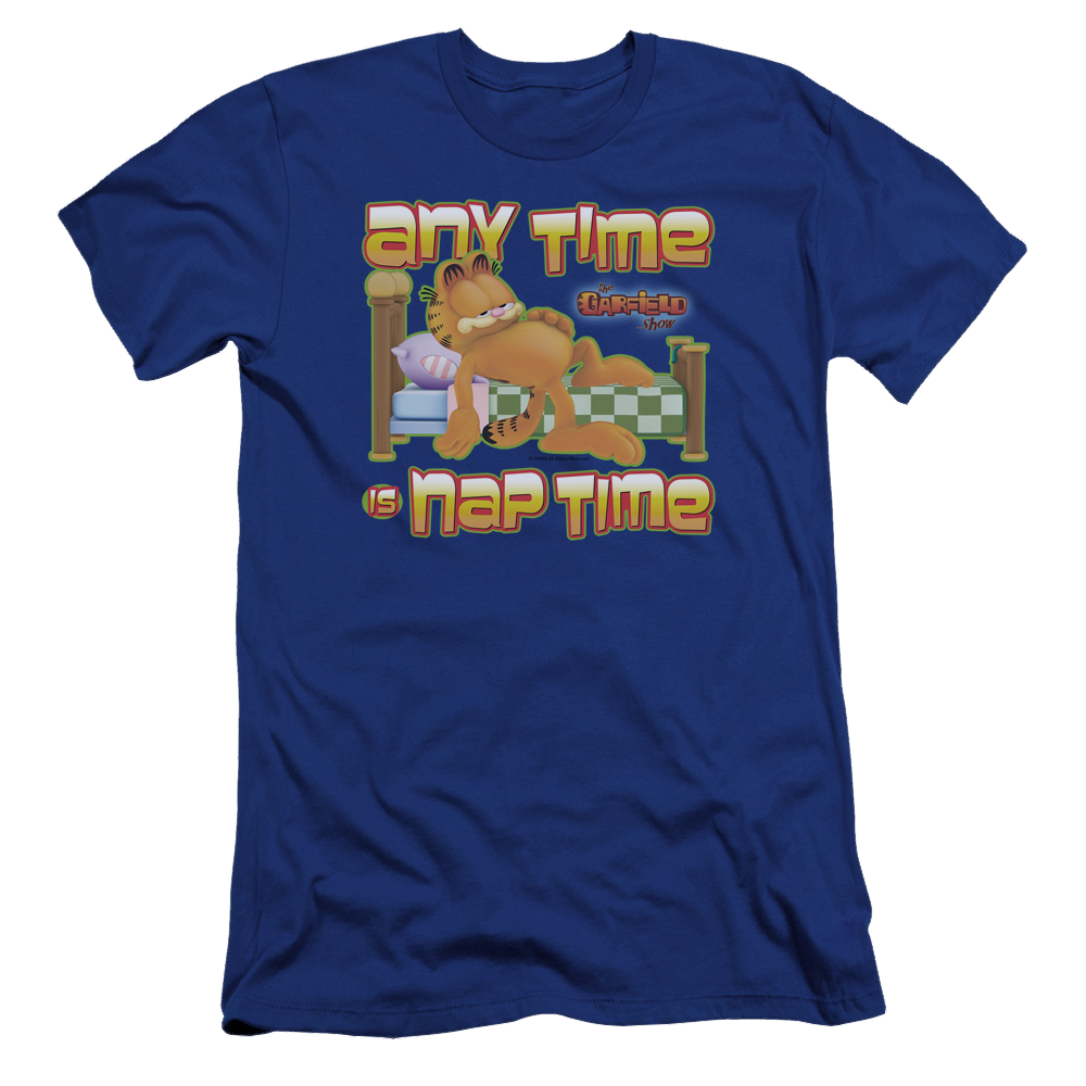 Garfield Nap Time - Men's Premium Slim Fit T-Shirt Men's Premium Slim Fit T-Shirt Garfield   