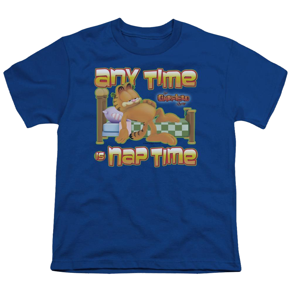 Garfield Nap Time - Youth T-Shirt (Ages 8-12) Youth T-Shirt (Ages 8-12) Garfield   