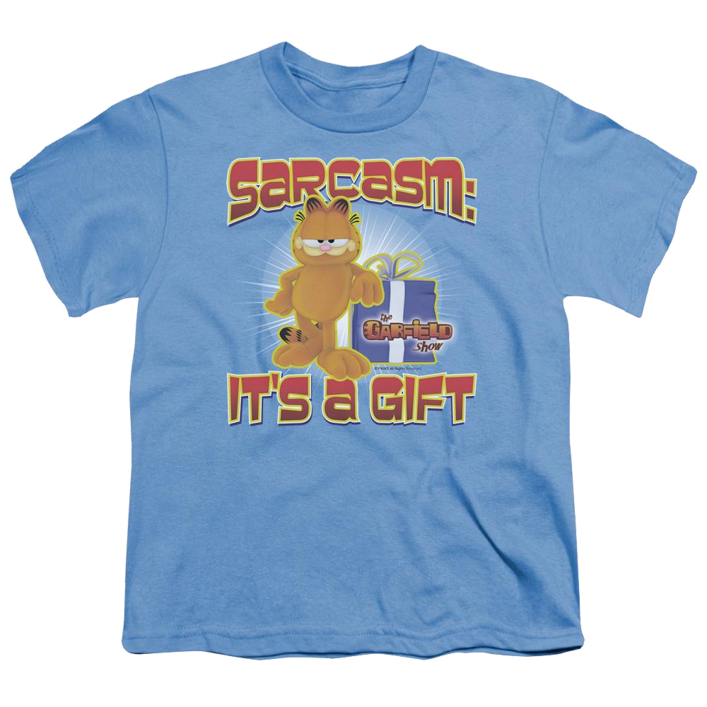 Garfield Sarcasm - Youth T-Shirt (Ages 8-12) Youth T-Shirt (Ages 8-12) Garfield   