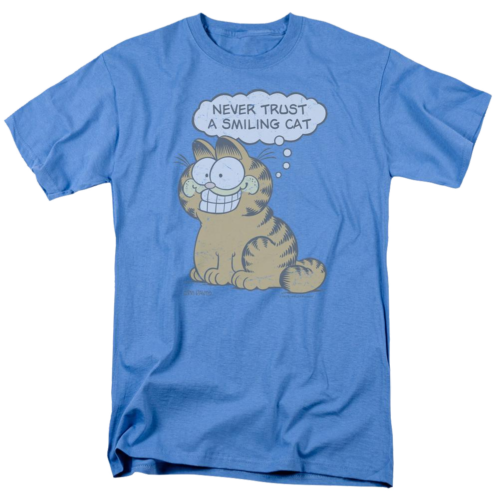 Garfield Smiling Cat - Men's Regular Fit T-Shirt Men's Regular Fit T-Shirt Garfield   
