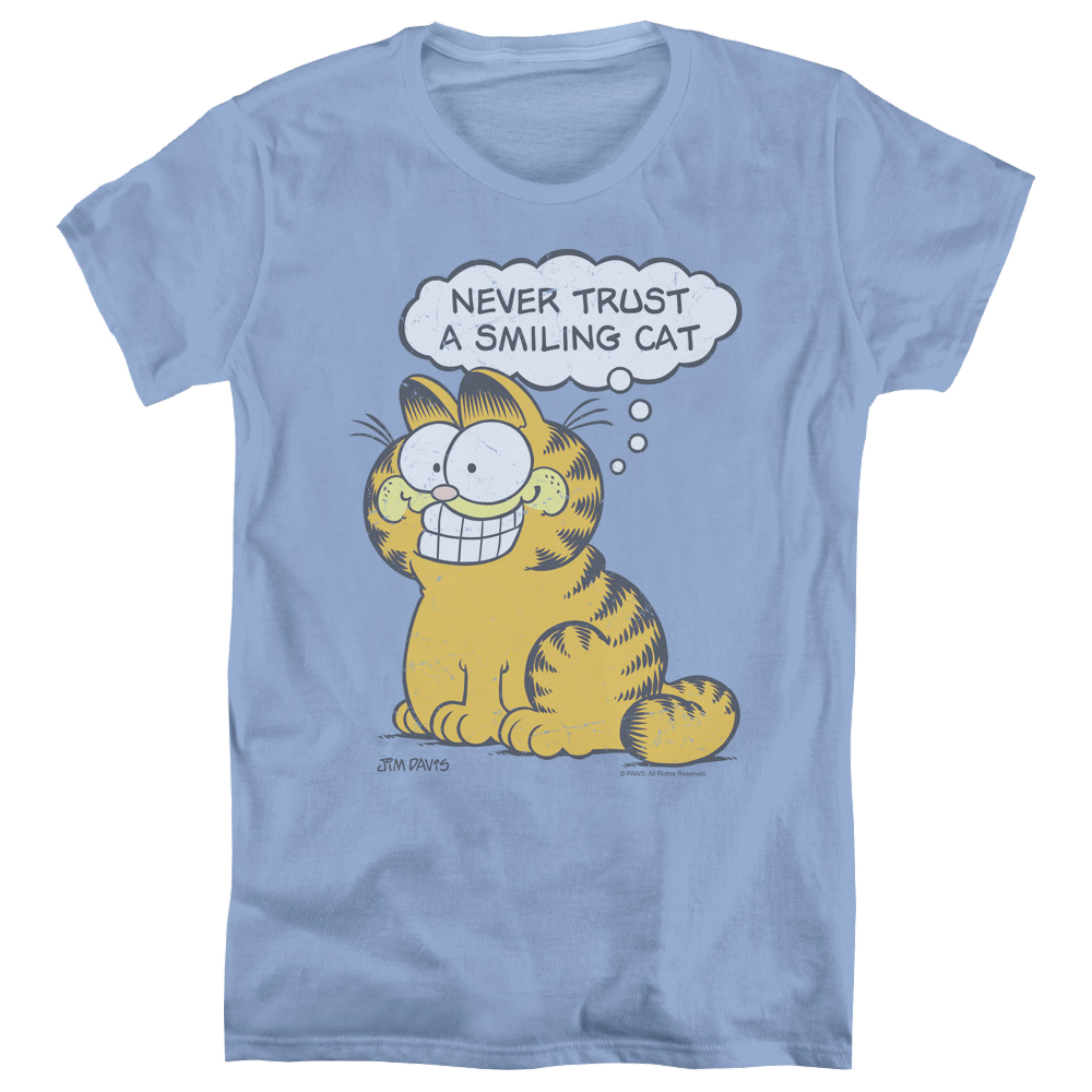 Garfield Smiling Cat - Women's T-Shirt Women's T-Shirt Garfield   