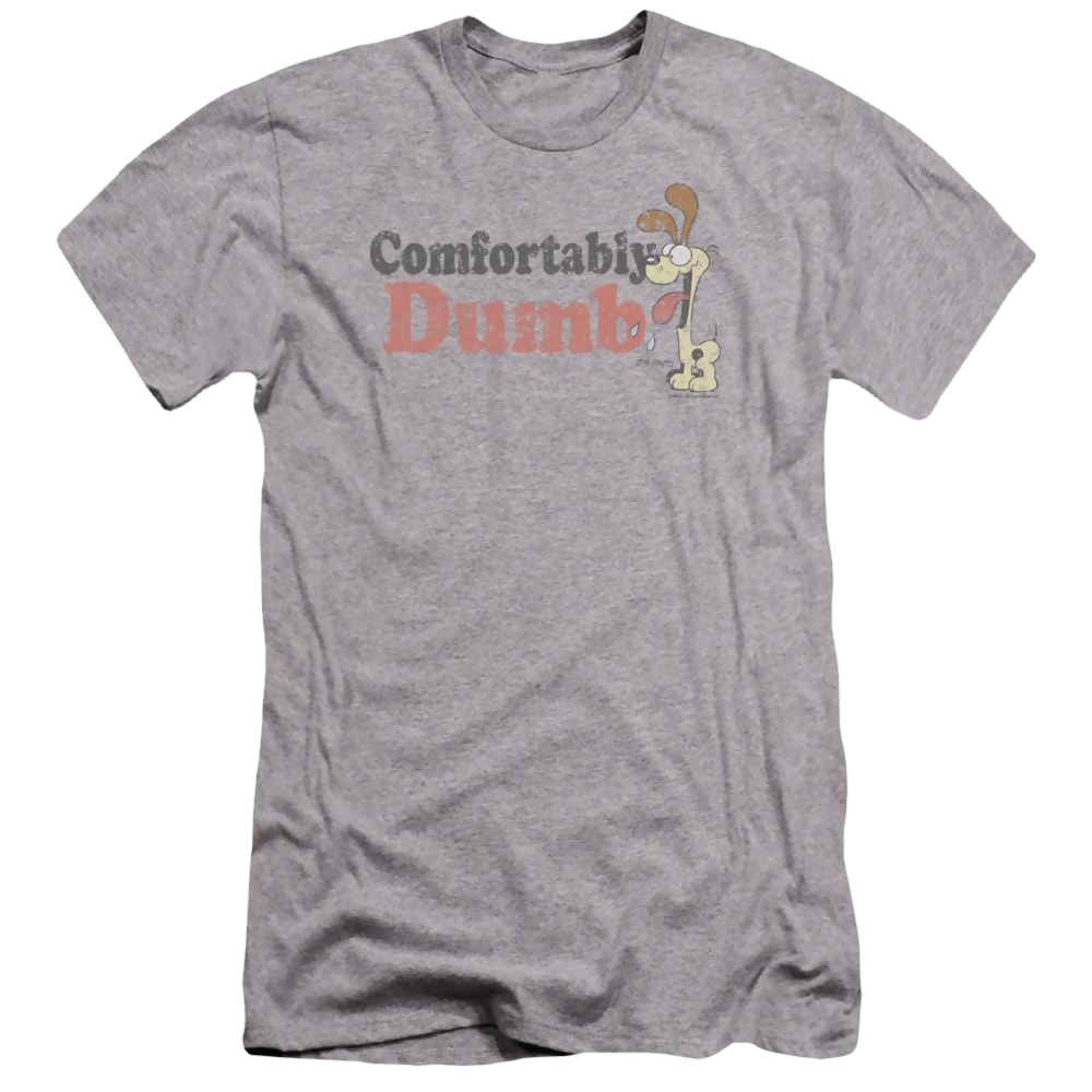 Garfield Comfortably Dumb - Men's Premium Slim Fit T-Shirt Men's Premium Slim Fit T-Shirt Garfield   