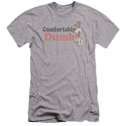 Garfield Comfortably Dumb - Men's Premium Slim Fit T-Shirt Men's Premium Slim Fit T-Shirt Garfield   