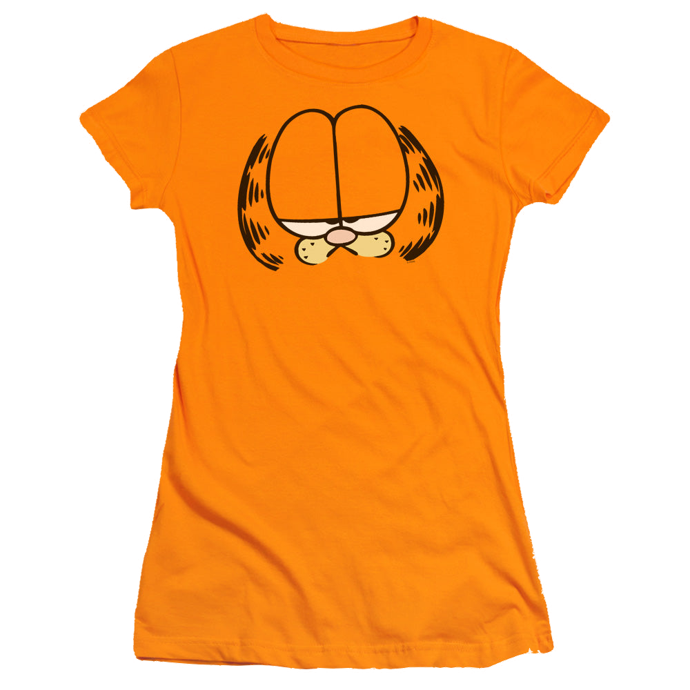 Garfield Big Head - Juniors T-Shirt Juniors T-Shirt Garfield   