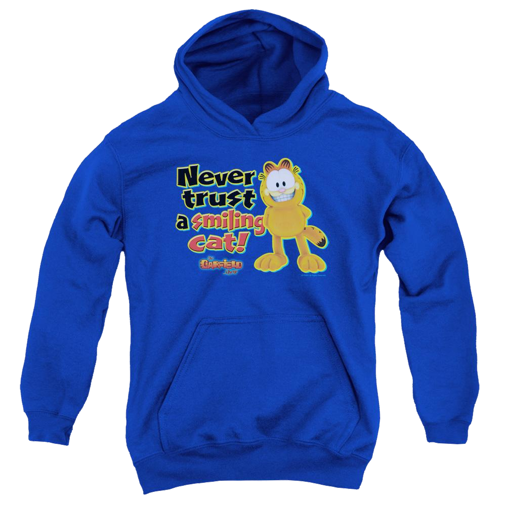 Garfield Smiling - Youth Hoodie (Ages 8-12) Youth Hoodie (Ages 8-12) Garfield   