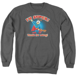 Garfield Super - Men's Crewneck Sweatshirt Men's Crewneck Sweatshirt Garfield   