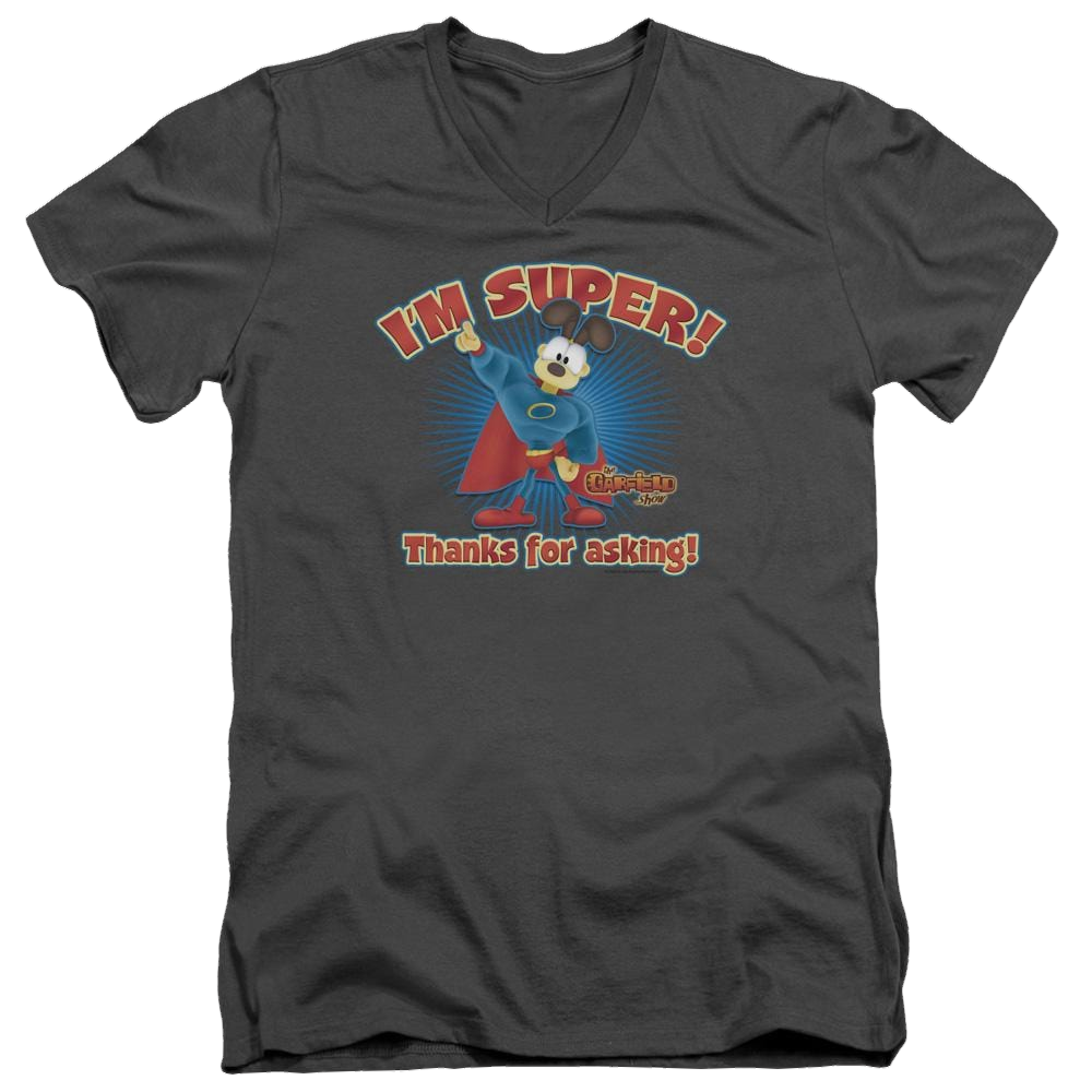 Garfield Super - Men's V-Neck T-Shirt Men's V-Neck T-Shirt Garfield   
