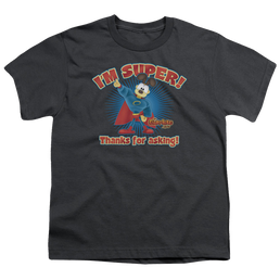 Garfield Super - Youth T-Shirt (Ages 8-12) Youth T-Shirt (Ages 8-12) Garfield   