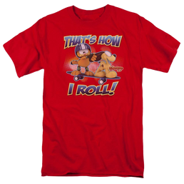 Garfield How I Roll - Men's Regular Fit T-Shirt Men's Regular Fit T-Shirt Garfield   