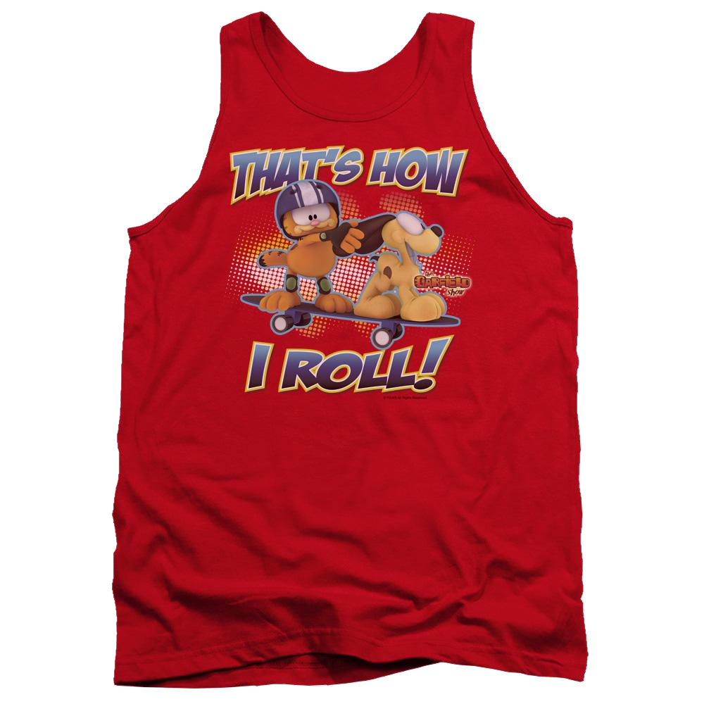 Garfield How I Roll Men's Tank Men's Tank Garfield   