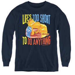 Garfield Too Short - Youth Long Sleeve T-Shirt Youth Long Sleeve T-Shirt Garfield   