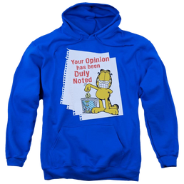Garfield Duly Noted - Pullover Hoodie Pullover Hoodie Garfield   