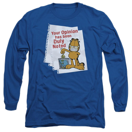 Garfield Duly Noted - Men's Long Sleeve T-Shirt Men's Long Sleeve T-Shirt Garfield   