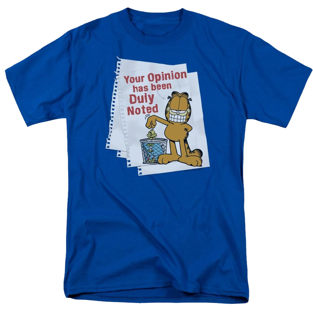 Garfield Duly Noted - Men's Regular Fit T-Shirt Men's Regular Fit T-Shirt Garfield   