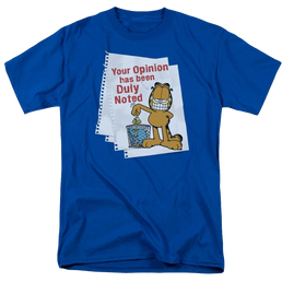 Garfield Duly Noted - Men's Regular Fit T-Shirt Men's Regular Fit T-Shirt Garfield   