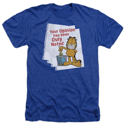 Garfield Duly Noted - Men's Heather T-Shirt Men's Heather T-Shirt Garfield   