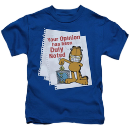 Garfield Duly Noted - Kid's T-Shirt (Ages 4-7) Kid's T-Shirt (Ages 4-7) Garfield   