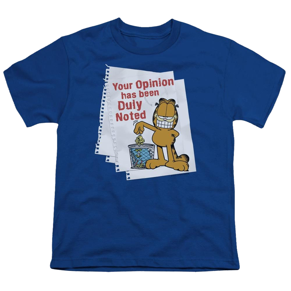 Garfield Duly Noted - Youth T-Shirt (Ages 8-12) Youth T-Shirt (Ages 8-12) Garfield   