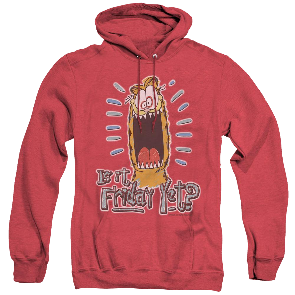Garfield Friday - Heather Pullover Hoodie Heather Pullover Hoodie Garfield   