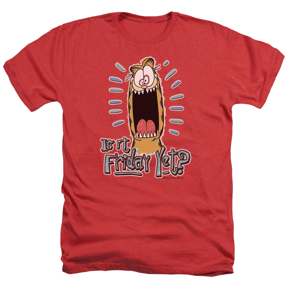 Garfield Friday - Men's Heather T-Shirt Men's Heather T-Shirt Garfield   
