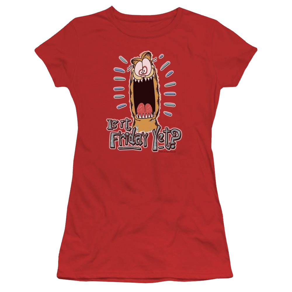 Garfield Friday - Juniors T-Shirt Juniors T-Shirt Garfield   