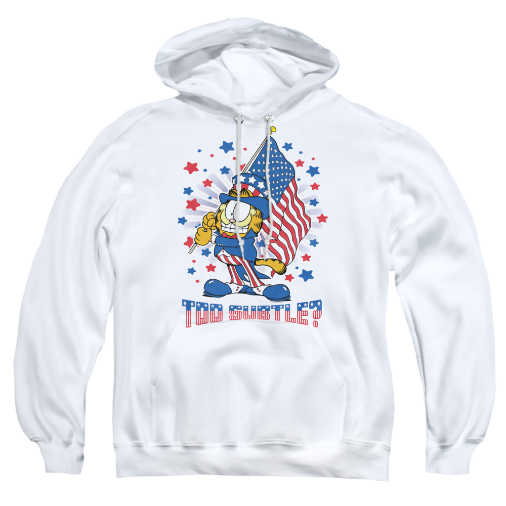 Garfield Subtle - Pullover Hoodie Pullover Hoodie Garfield   