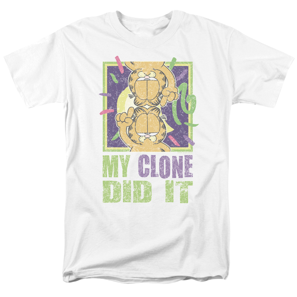Garfield My Clone Did It - Men's Regular Fit T-Shirt Men's Regular Fit T-Shirt Garfield   