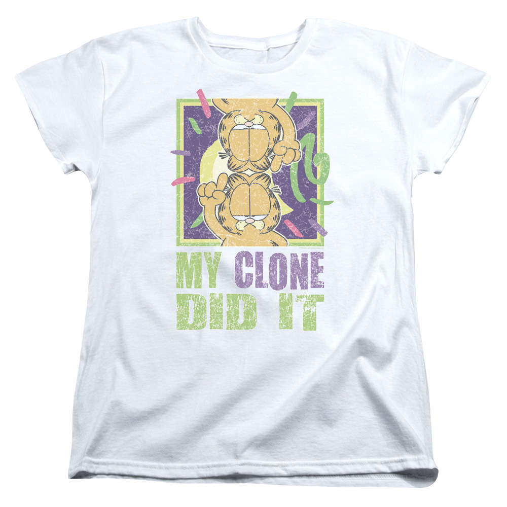 Garfield MY CLONE DID IT - Women's T-Shirt Women's T-Shirt Garfield   