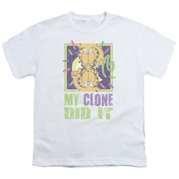 Garfield My Clone Did It - Youth T-Shirt Youth T-Shirt (Ages 8-12) Garfield   